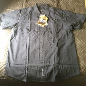5.11 Navy Blue short sleeve shirt. Tactical series